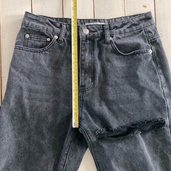 Adika Dark Gray/black destroyed denim, medium - Picture 4 of 12